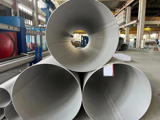 304 2205 904L ERW ท่อสแตนเลส ขนาดใหญ่ เส้นผ่านศูนย์กลาง 150 มม