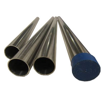 ท่อเหล็กเชื่อมสว่างสแตนเลสขัดเงา AISI 304 316L รอย 20 มม