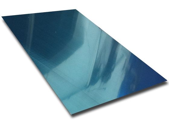 AISI Q345R Q390g แผ่นเหล็กเคลือบสีธรรมดา 4K 0.2MM สำหรับตกแต่ง