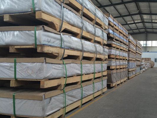 Mill Bright Aluminium Plate 900mm Hard Aircraft Al Cu Mg แผ่นโลหะผสม