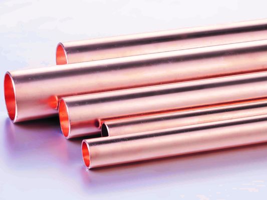 T3 ความต้านทานการกัดกร่อนท่อทองแดงไม่มีรอยต่อสำหรับ Conductive Thermally Conductive