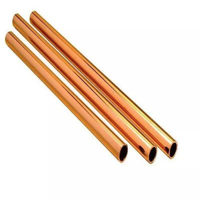 H65 H62 ท่อทองแดงฝอยขนาดเล็กเส้นผ่านศูนย์กลาง 99.9% Cu ท่อทองเหลืองสำหรับอุตสาหกรรม