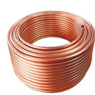 C12200 C2400 ท่อม้วนทองแดง ASTM B280 ท่อแพนเค้ก AC Strip เครื่องปรับอากาศ
