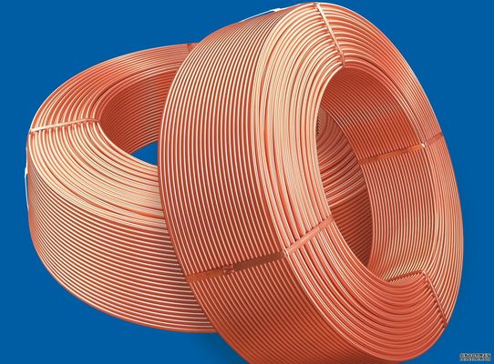 ASTM B280 Copper Coil Pipe C12200 สำหรับตู้เย็นเครื่องปรับอากาศ
