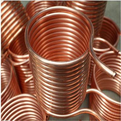 ASTM C12200 ขดลวดท่อทองแดงสดใส 150 มม. สำหรับอุปกรณ์ทำความเย็น
