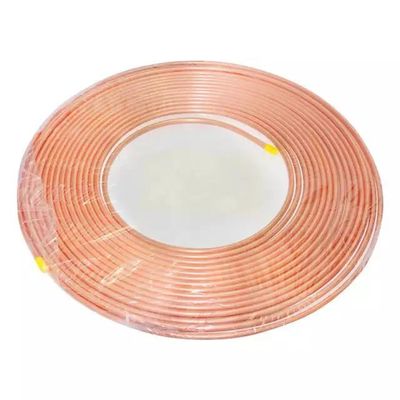 TU1 ASTM C10200 ม้วนท่อทองแดงสำหรับเครื่องปรับอากาศและเครื่องทำความเย็น