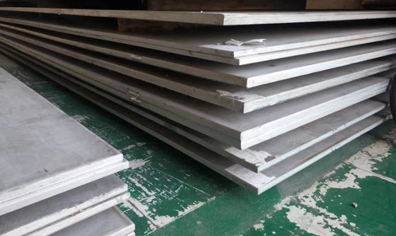 2B 6mm โรงสีเหล็กแผ่นสแตนเลสรีดร้อน4000mm