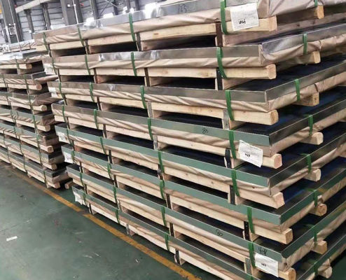 AISI 12mm Stainless Steel Sheet 304 รีดร้อน High Plasticity