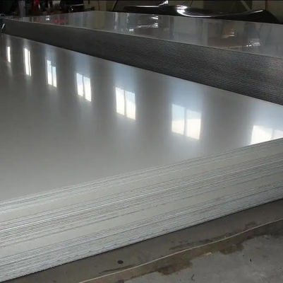 3/4 &quot;304 แผ่นสแตนเลส BA / 8K สดใสก่อสร้าง 4000*6000mm