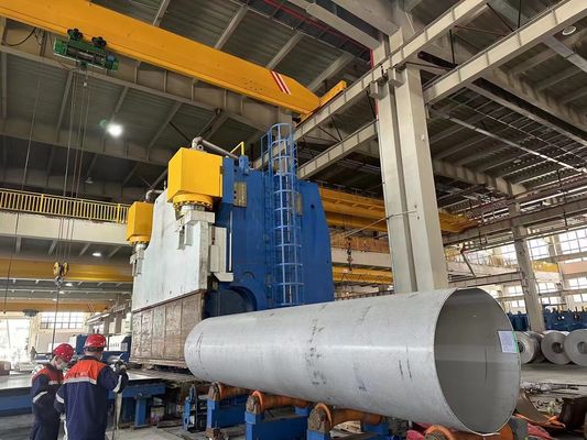 304 2205 904L ERW ท่อสแตนเลส ขนาดใหญ่ เส้นผ่านศูนย์กลาง 150 มม