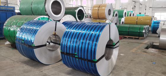 BA พื้นผิวสแตนเลสแผ่นม้วน 1.5 มม. 201 การประมวลผลการวาดภาพ