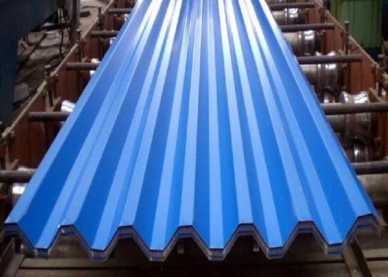 แผ่นหลังคาเหล็กเคลือบสีต้านทานการกัดกร่อน ASTM 16MnR 15MnVR 10MM