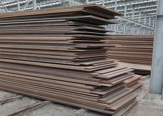 สนิม Corten Weathering Steel SMA400AW BW CW 40mm 50mm 2B Finish