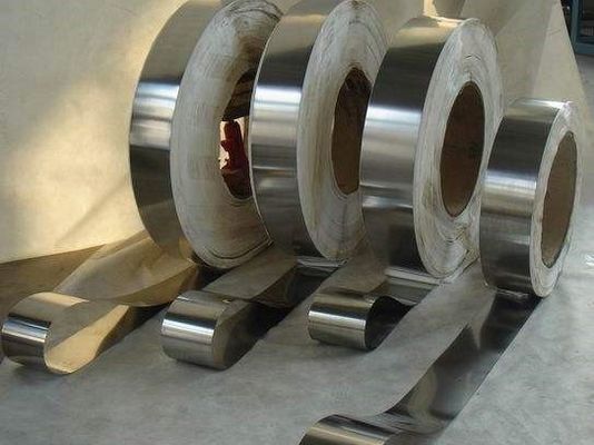 แถบสแตนเลสขนาด 0.7 มม. Astm Aisi Sus Ss 202 304 304l 309s 316 316l 409 410s 410