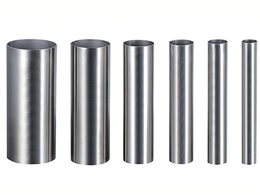 ASTM 317L ท่อเหล็กกล้าไร้สนิมไม่มีรอยต่อ 8K NO.4 HL เส้นผ่านศูนย์กลางพื้นผิว 25mm