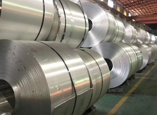 SS 304 302 316L เหล็กม้วนสแตนเลสรีดเย็นม้วนโลหะ 1500MM Width